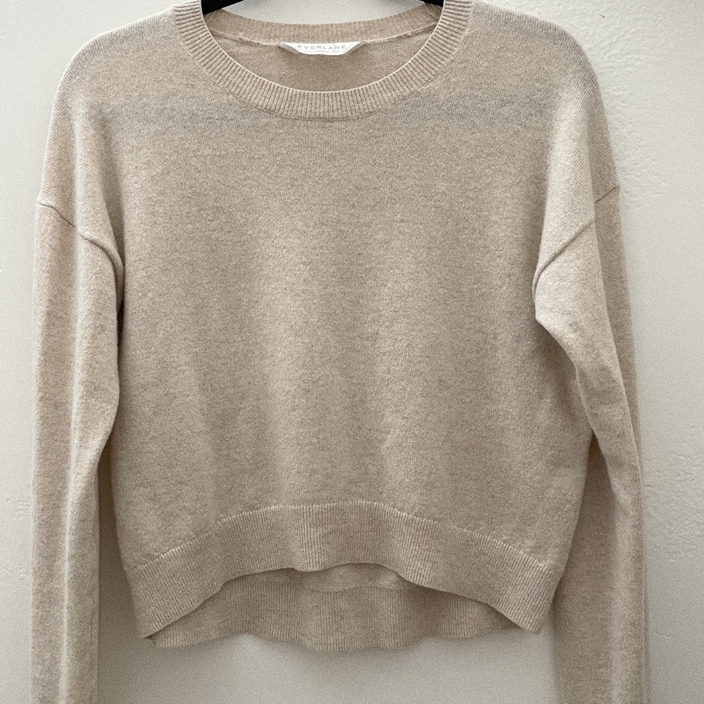 Everlane cashmere crewneck